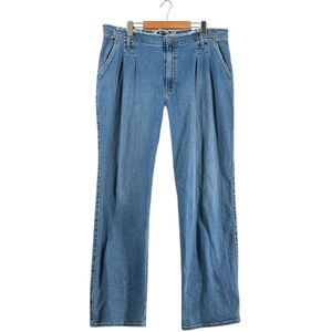 Hollister jeans ultra high-rise dad jeans vintage stretch frayed waist sz 33